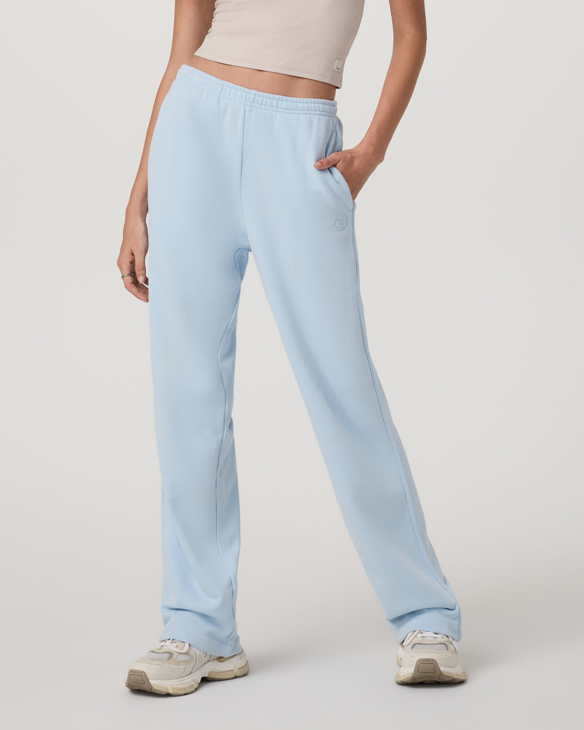 Sedona Straight Leg Sweatpant - Short Crystal Blue Pants | Vuori online