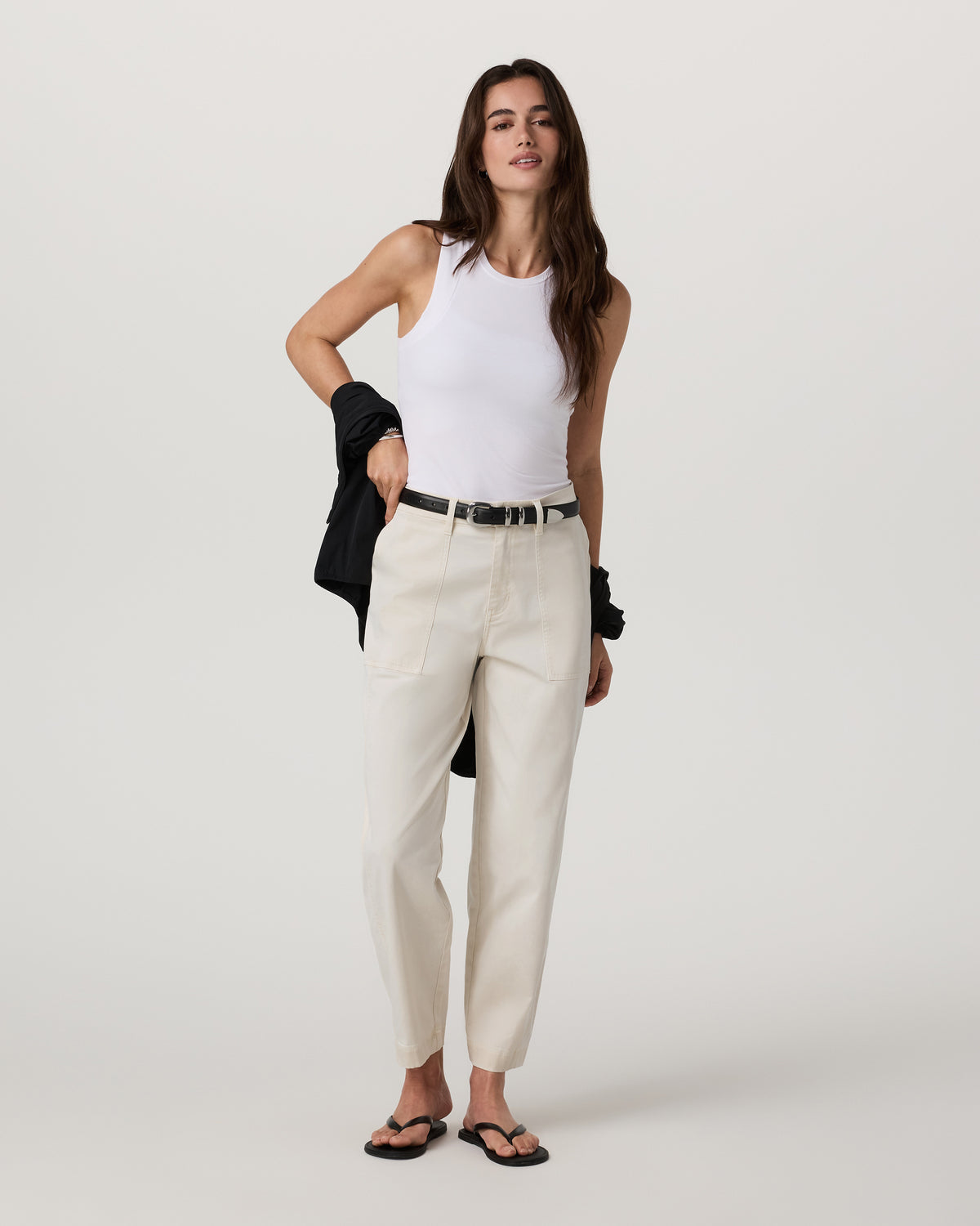 Anza Twill Pant Natural | Vuori shop