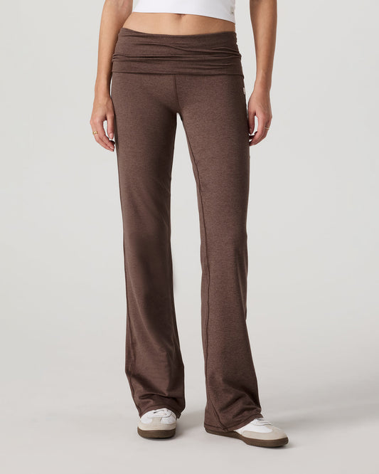 Halo Foldover Pant Chocolate Milk Heather | Vuori onsale