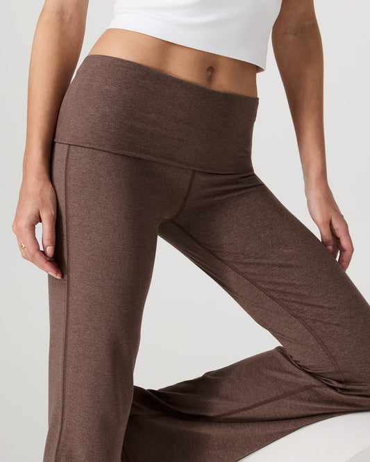 Halo Foldover Pant Chocolate Milk Heather | Vuori onsale