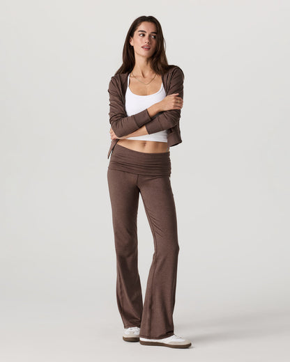 Halo Foldover Pant Chocolate Milk Heather | Vuori onsale