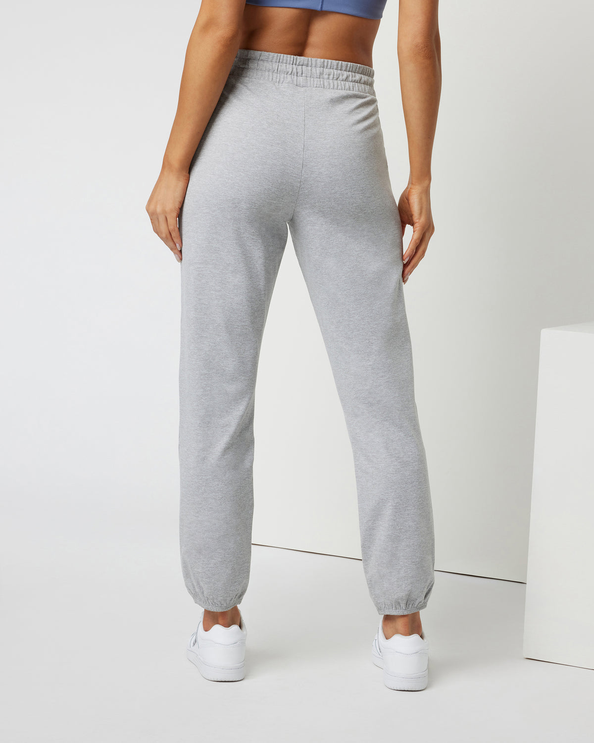 Granite Performance Jogger Light Heather Grey | Vuori for sale