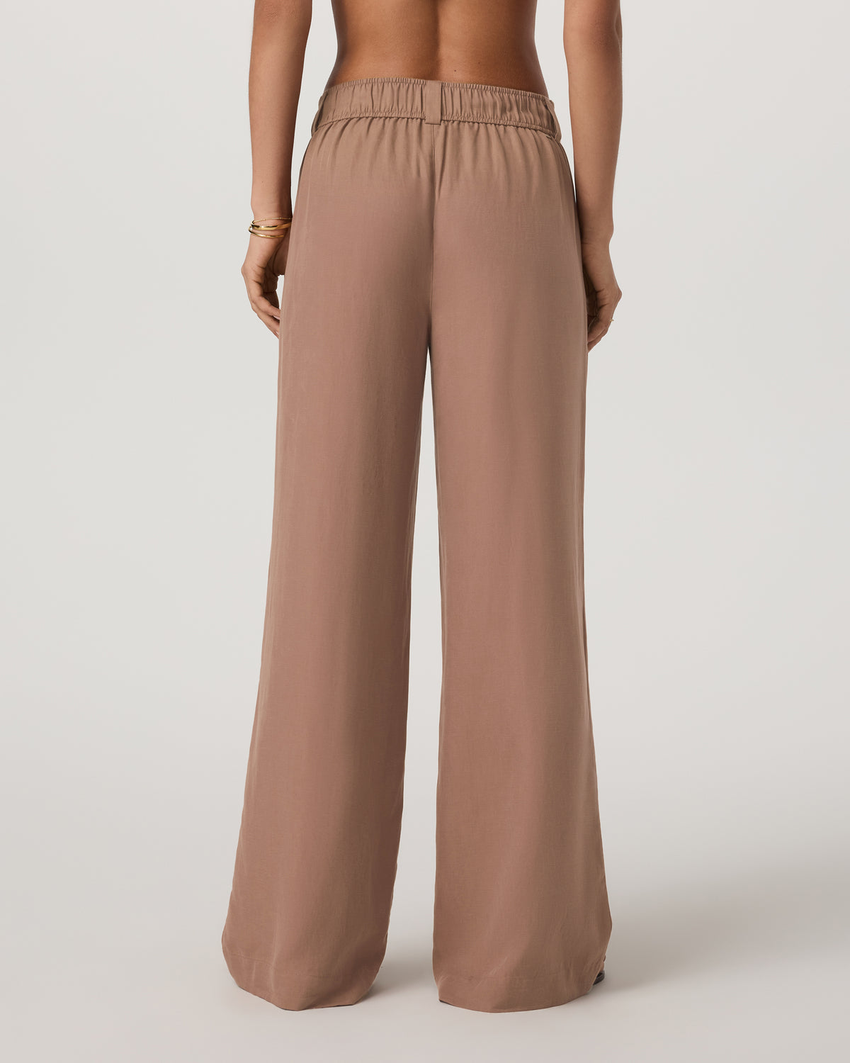 Trestles Twill Wideleg Women's Nutmeg Trouser Pants | Vuori discount