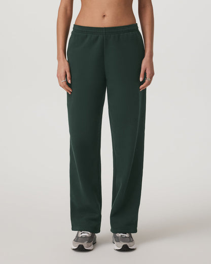 Women's Restore Straight Leg Sweatpant - Long Evergreen | Vuori sale