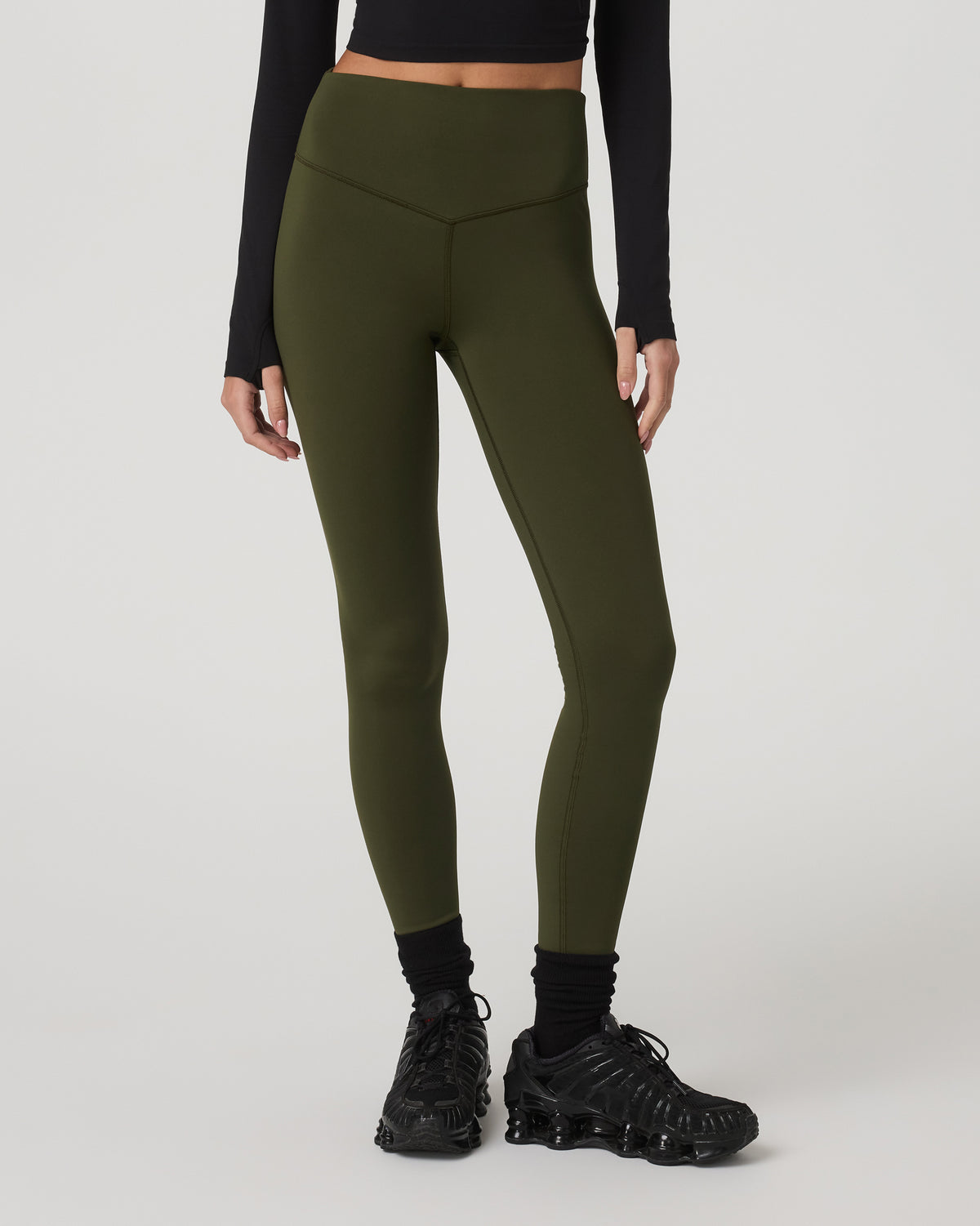 Chilled Out Legging Women's Olive High-Waist Leggings | Vuori shop