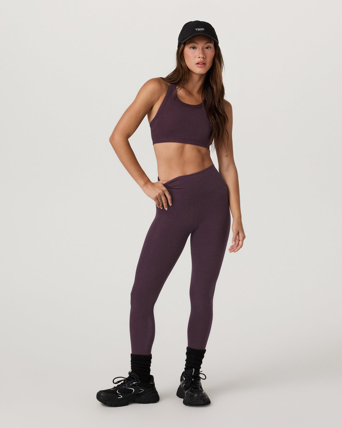 Clean Elevation Legging Women's Raisin Heather Legging | Vuori outlet