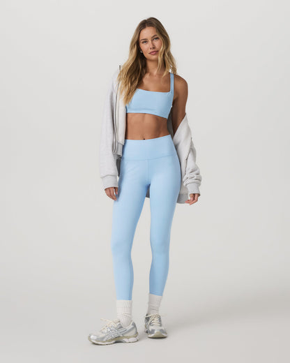 Inversion Rib Legging Women's Crystal Blue Rib Knit Leggings | Vuori shop