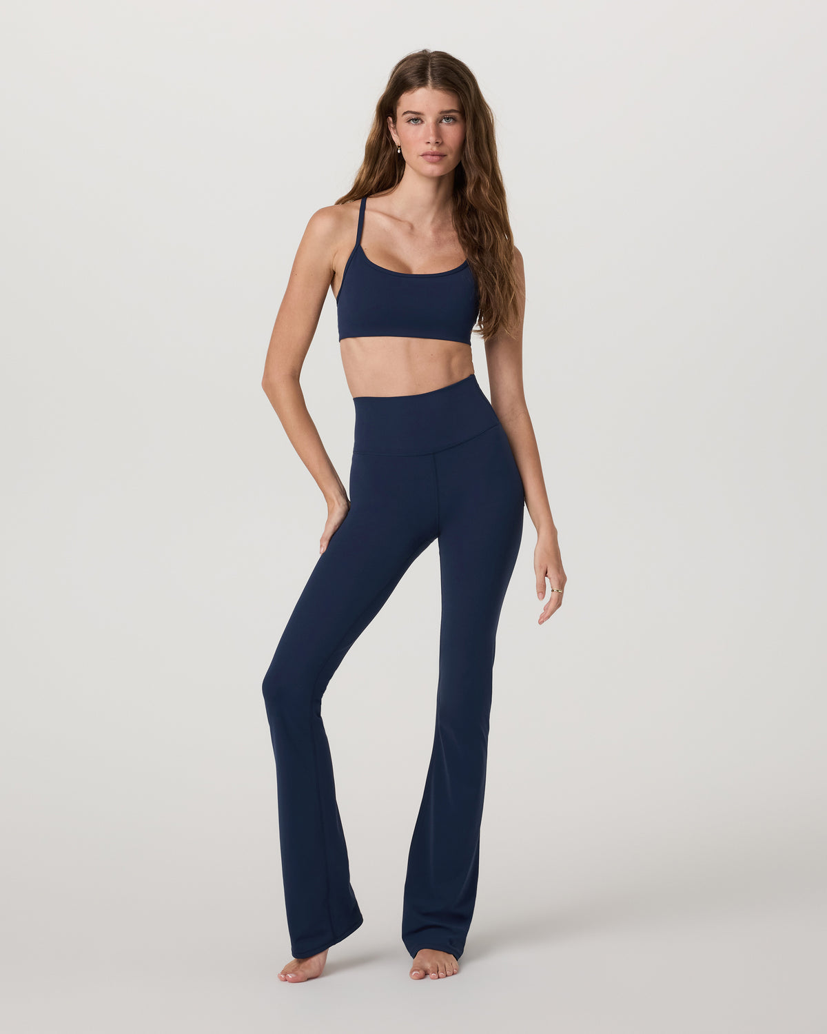 Vuori AllTheFeels™ Slim Flare Blue Coast Leggings | Vuori onsale