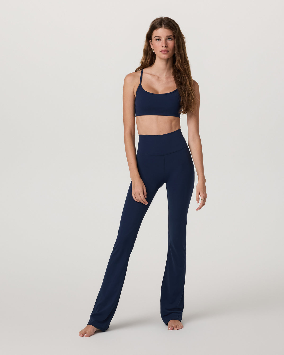 Vuori AllTheFeels™ Slim Flare Blue Coast Leggings | Vuori onsale