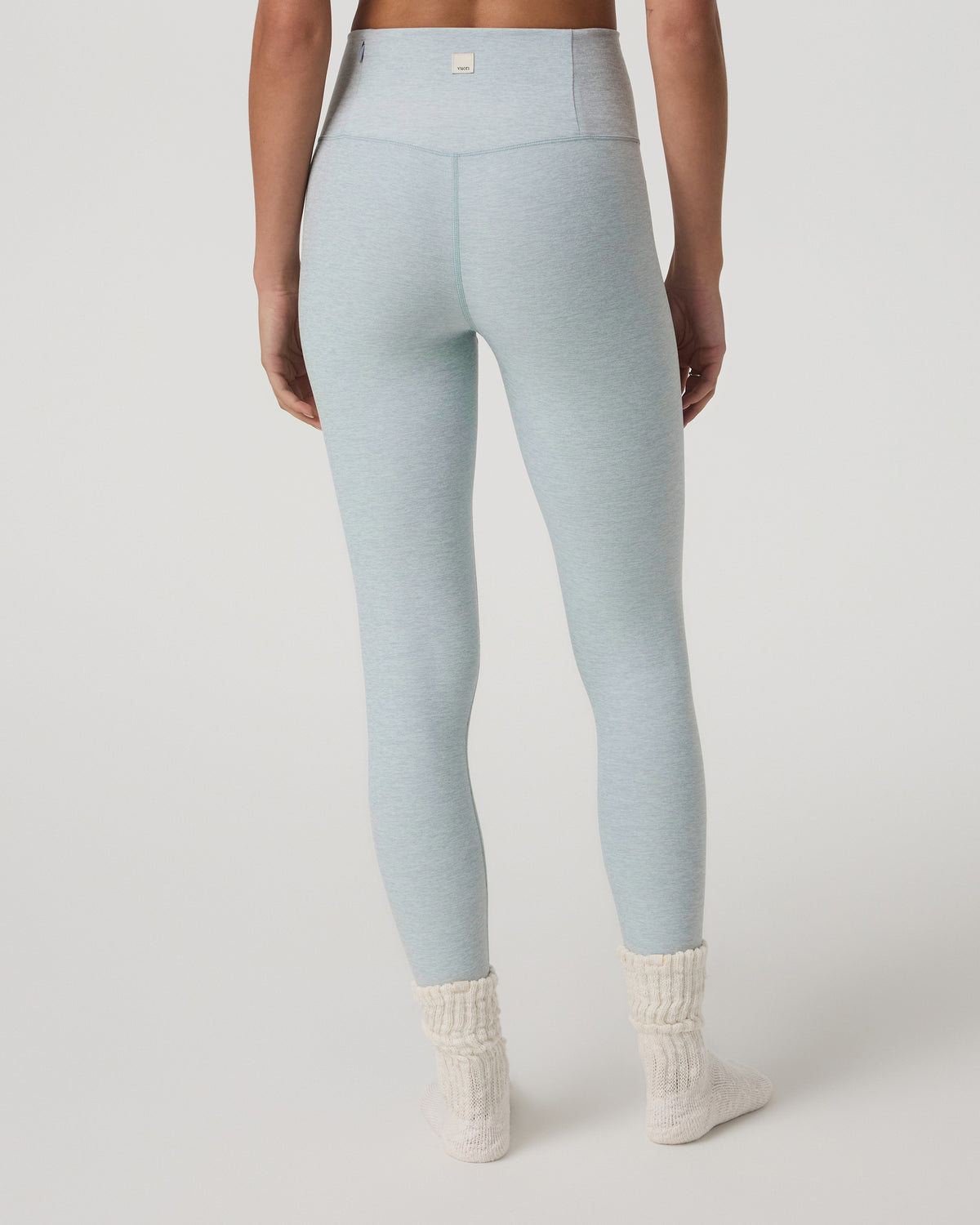 Clean Elevation Legging-Long Blue Haze Heather | Vuori for sale