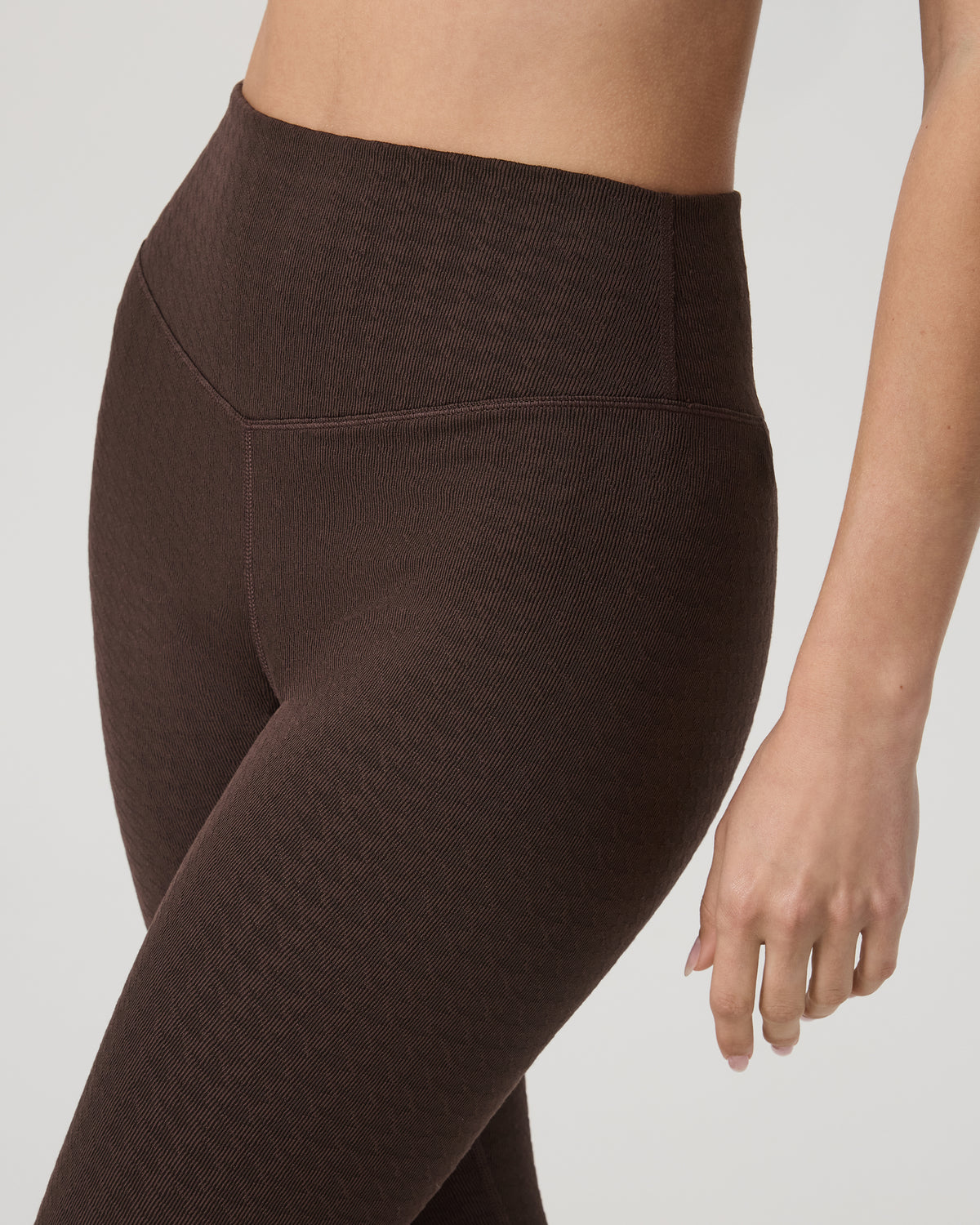 Women's Textured Chilled Out Legging Java Houndstooth | Vuori outlet