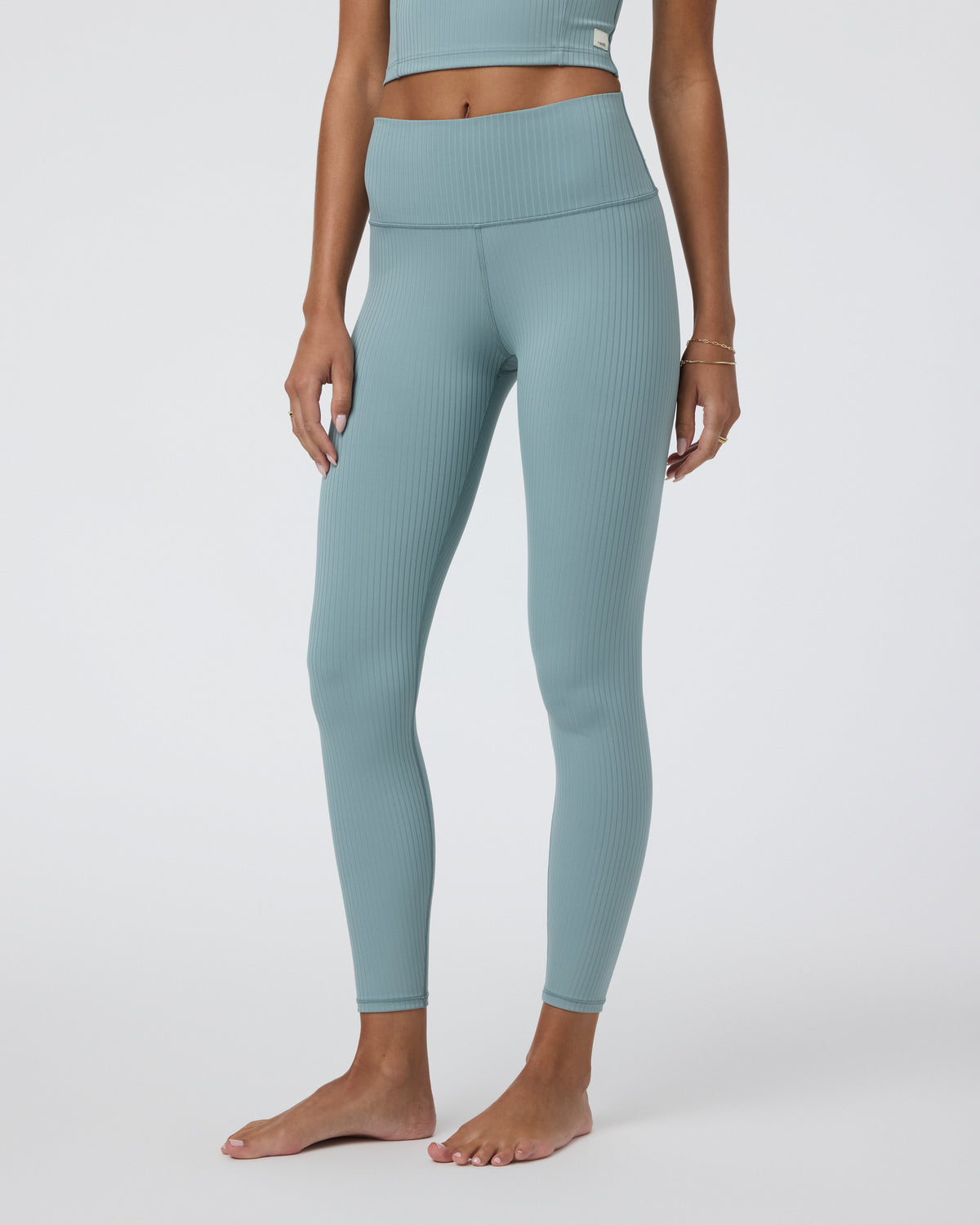 Inversion Rib Legging Mist | Vuori shop