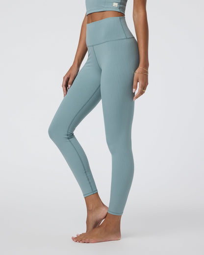 Inversion Rib Legging Mist | Vuori shop