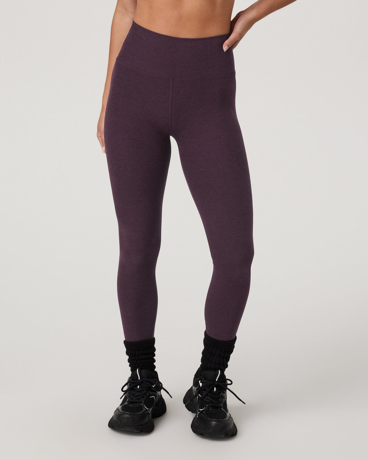 Clean Elevation Legging - Short Raisin Heather Leggings | Vuori sale