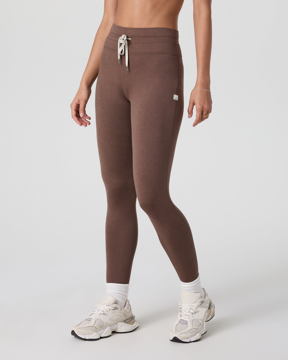 Halo Vintage Legging Chocolate Milk Heather | Vuori for sale