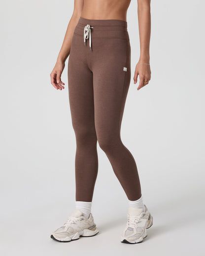 Halo Vintage Legging Chocolate Milk Heather | Vuori for sale