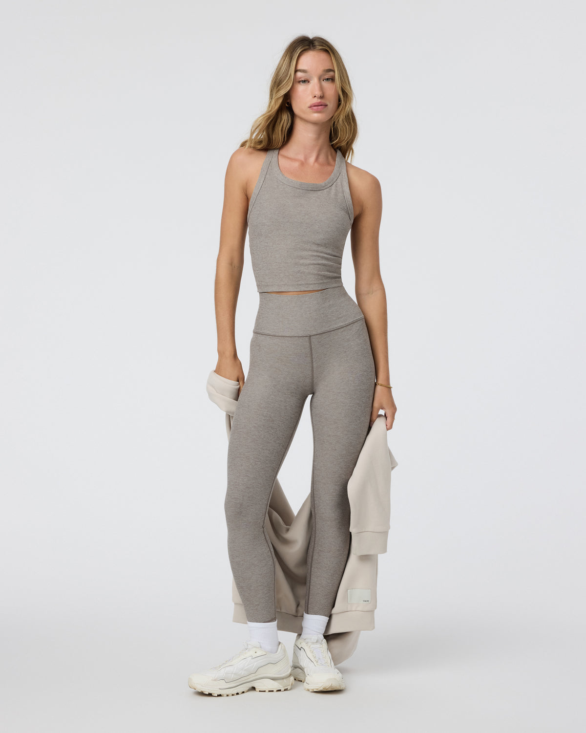 Clean Elevation Legging Cobblestone Heather | Vuori shop