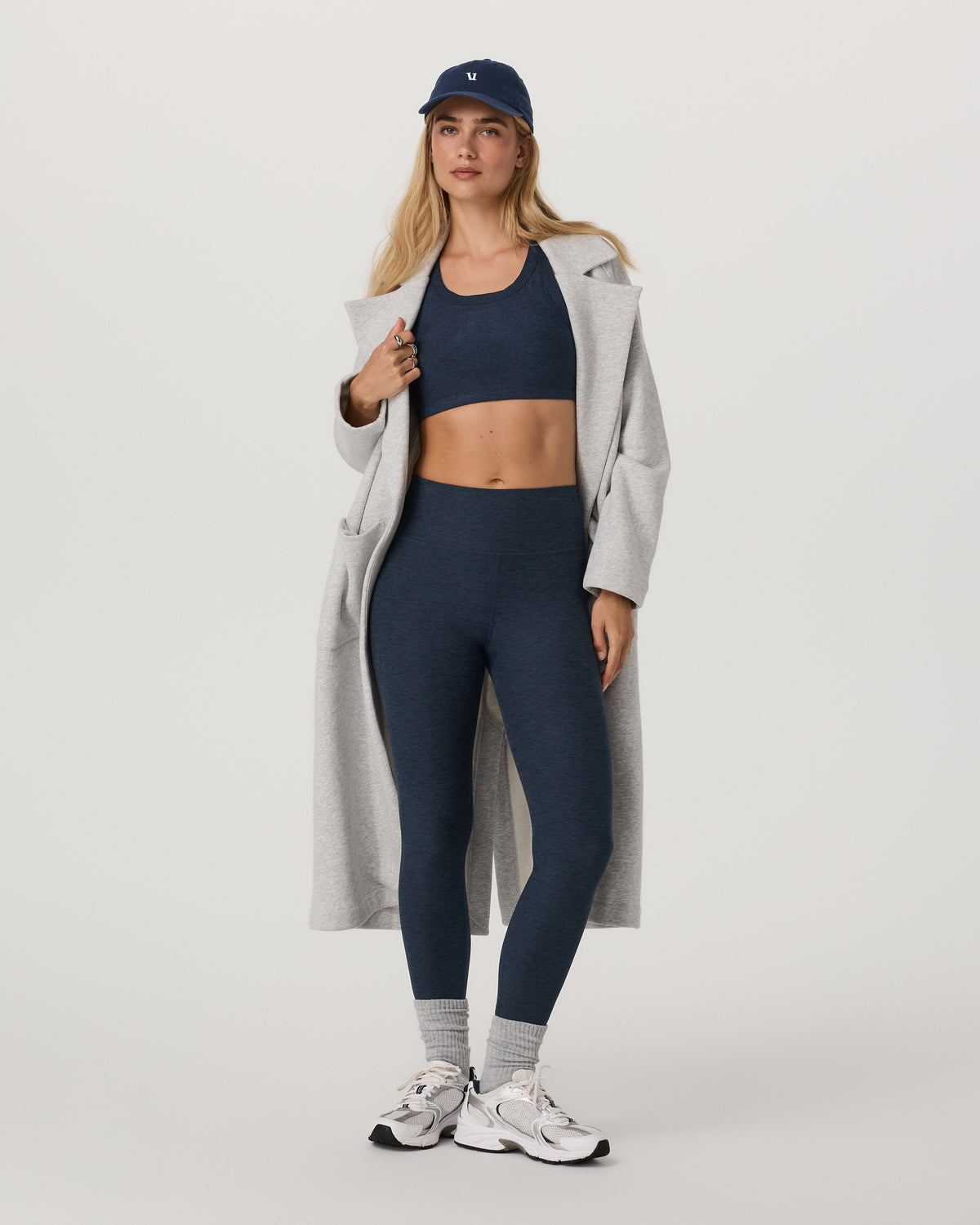 Clean Elevation Legging-Long Midnight Heather | Vuori for sale