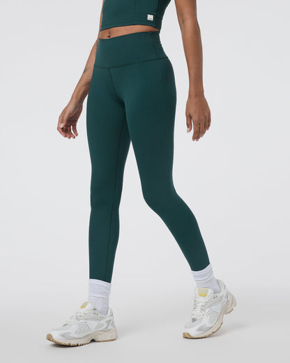 Inversion Rib Legging Moss | Vuori online
