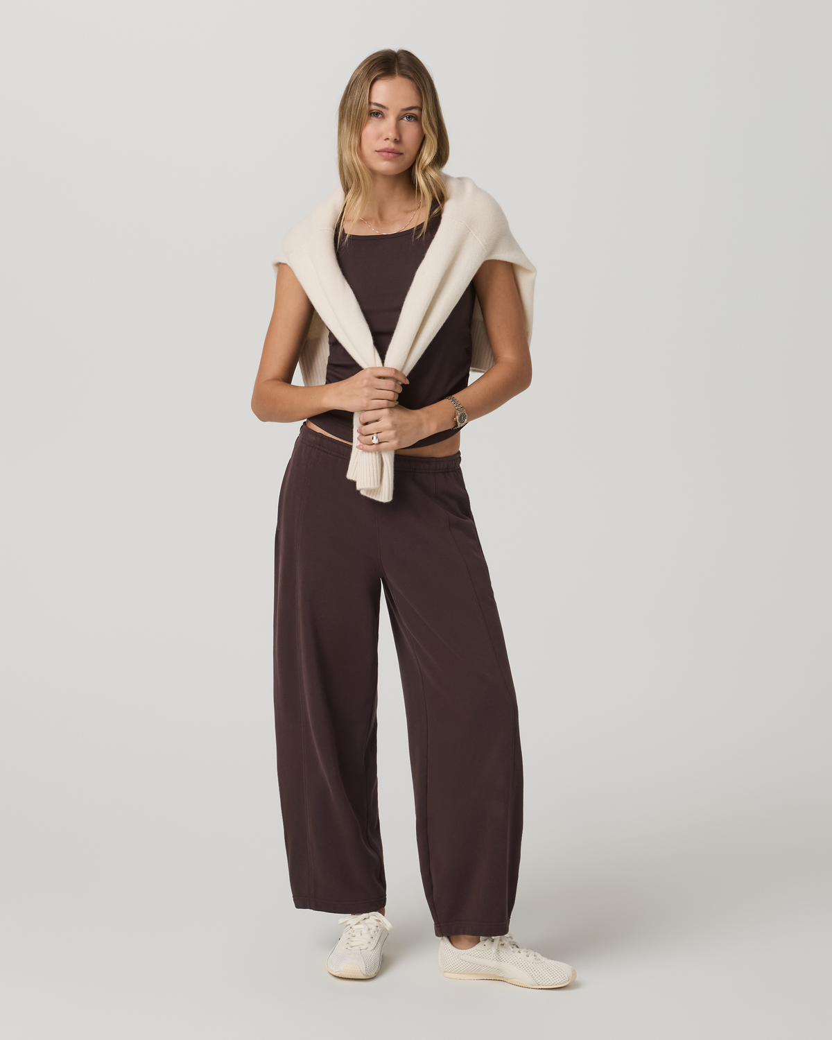 Sedona Barrel Sweatpant Women's French Roast Sweatpants | Vuori sale