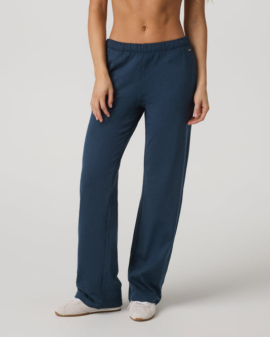 Halo Modern Straight Leg Pant - Short Blue Coast Heather | Vuori discount