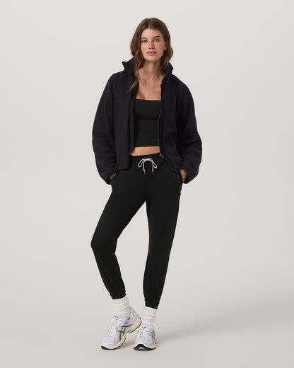 Performance Jogger - Long Black Heather Long Joggers | Vuori outlet
