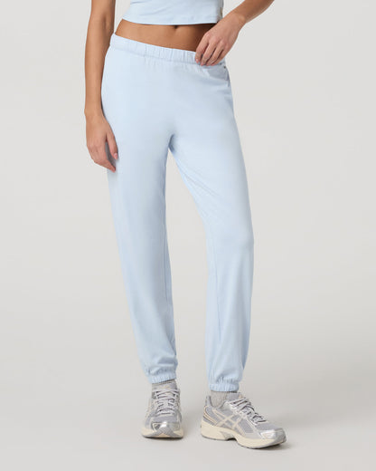 Women's Halo Modern Sweatpant Soft Sky Heather | Vuori onsale
