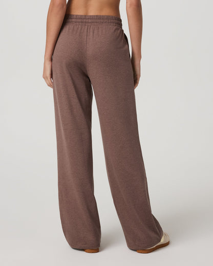 Halo Essential Wideleg Pant Women's Sable Heather Pant | Vuori outlet