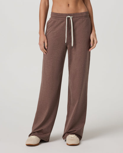 Halo Essential Wideleg Pant Women's Sable Heather Pant | Vuori outlet