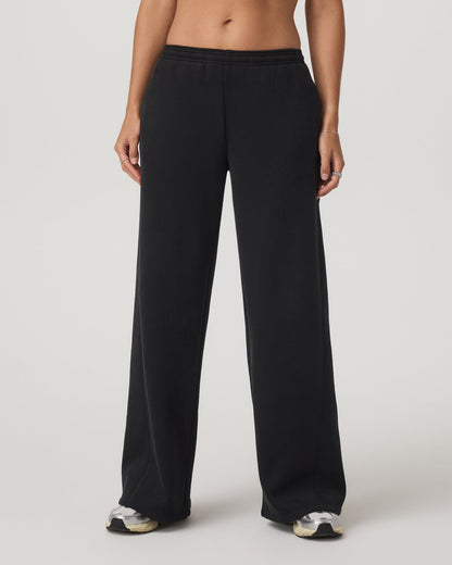 Women's Restore Ultra Wideleg Sweatpant Washed Black | Vuori for sale