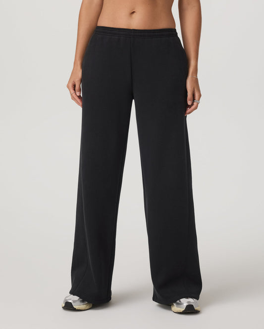 Women's Restore Ultra Wideleg Sweatpant Washed Black | Vuori for sale