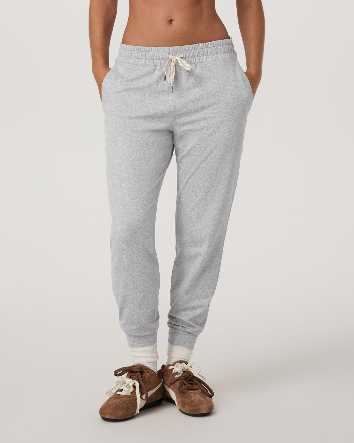 Performance Jogger Women's Pale Light Grey Joggers | Vuori for sale