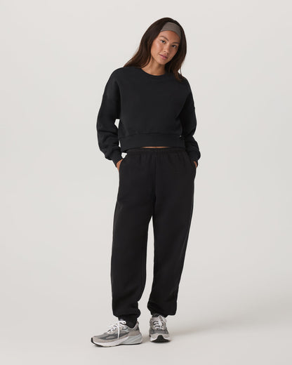 Restore Classic Sweatpant Women's Washed Black Pants | Vuori outlet