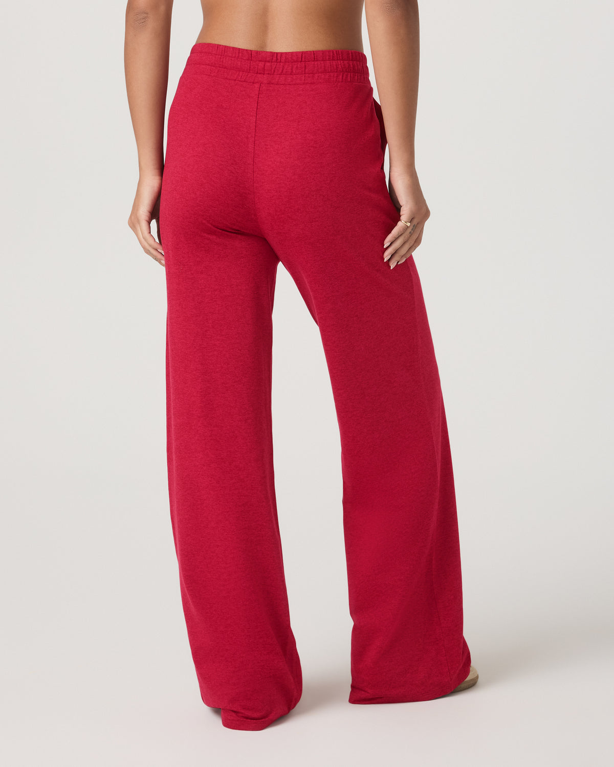 Halo Wideleg Women's Strawberry Heather Pants | Vuori discount