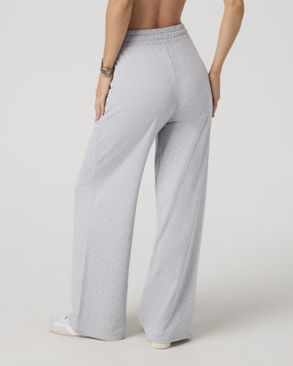 Women's Halo Essential Wideleg-Long Pale Grey Heather | Vuori outlet