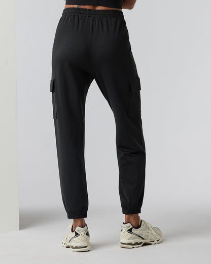 Boyfriend Cargo Sweatpant Black Heather Sweatpants | Vuori outlet