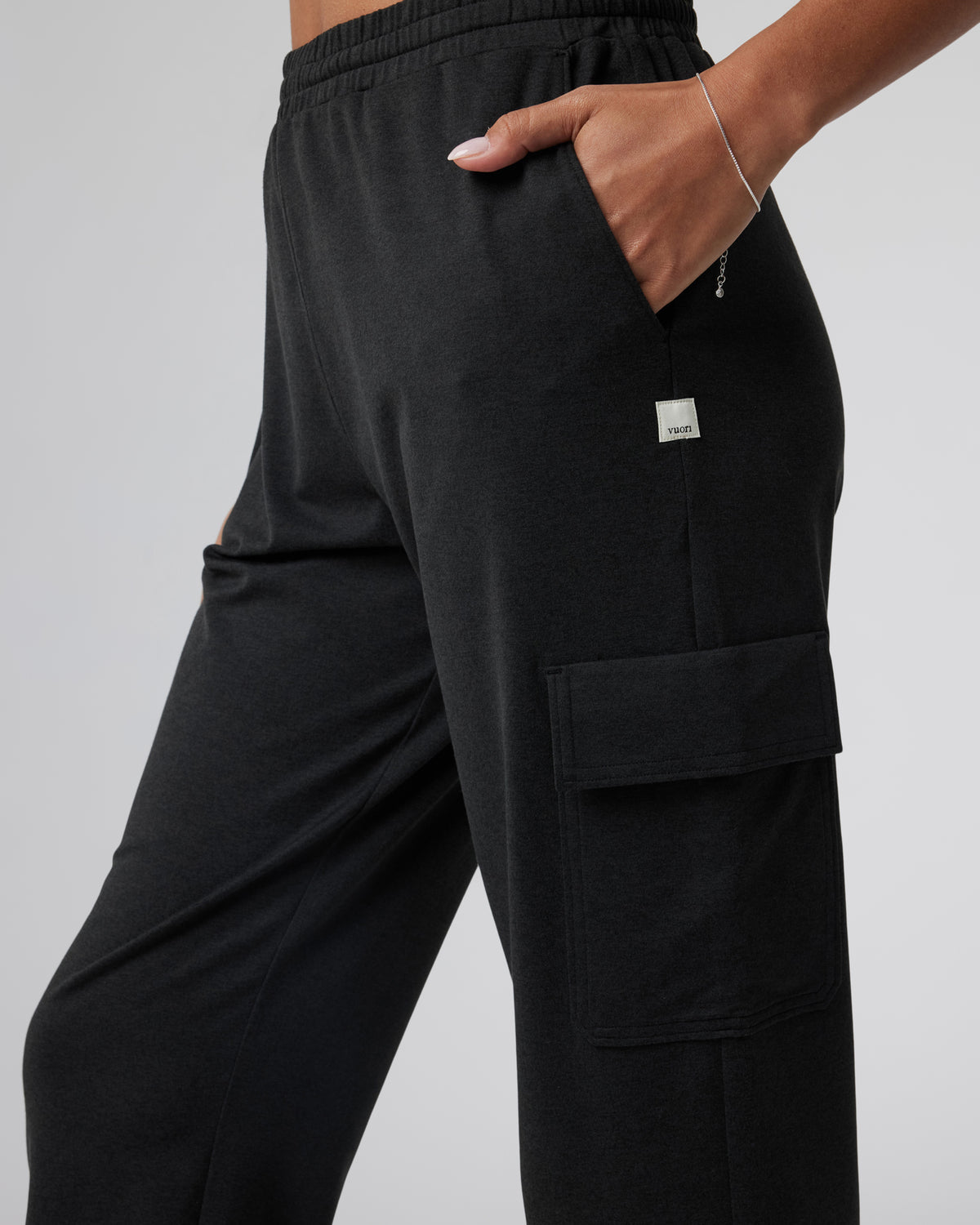 Boyfriend Cargo Sweatpant Black Heather Sweatpants | Vuori outlet