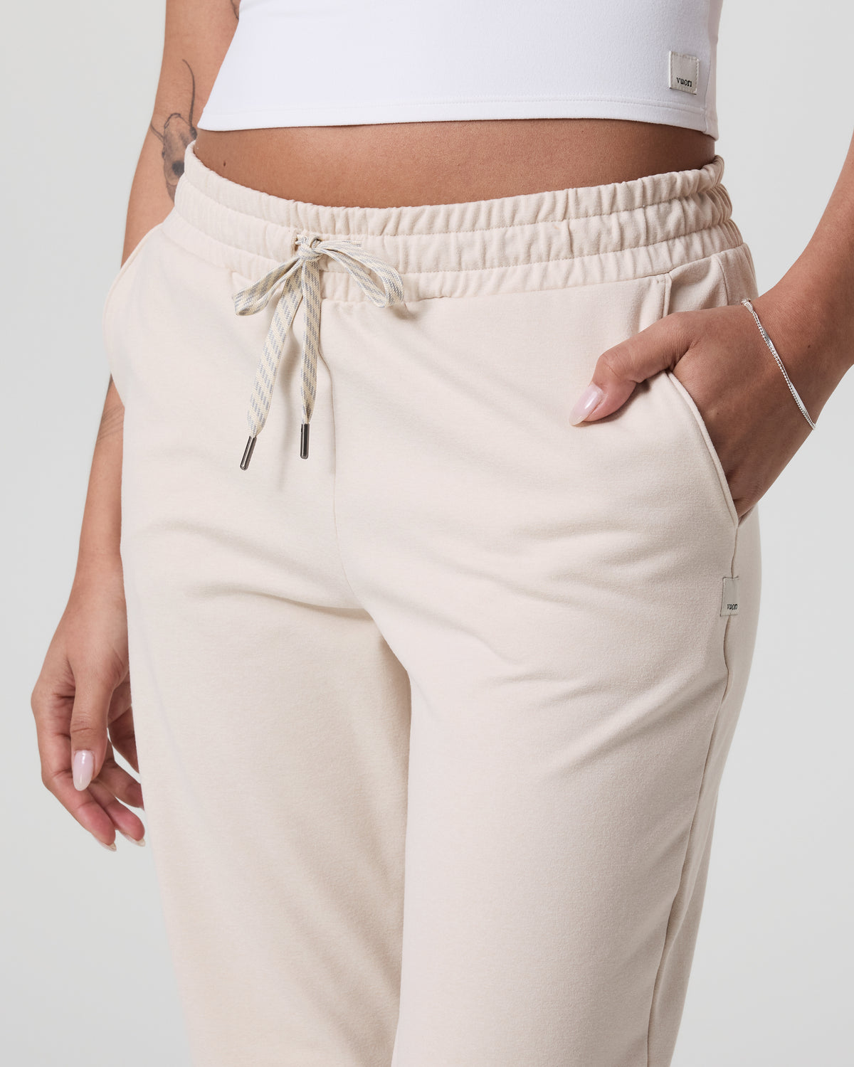 Granite Performance Jogger Milkweed Heather | Vuori online