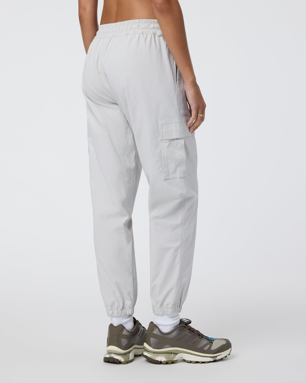 Birch Jogger Women's Silver Cloud Utility Joggers | Vuori discount