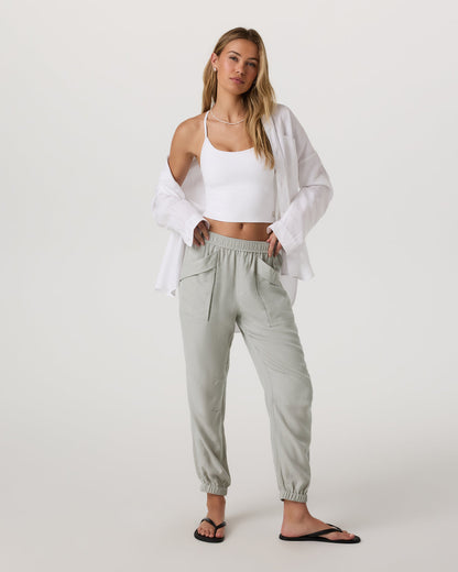 Trestles Twill Jogger Talc | Vuori sale