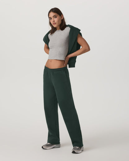 Restore Straight Leg Sweatpant Women's Evergreen Pants | Vuori outlet