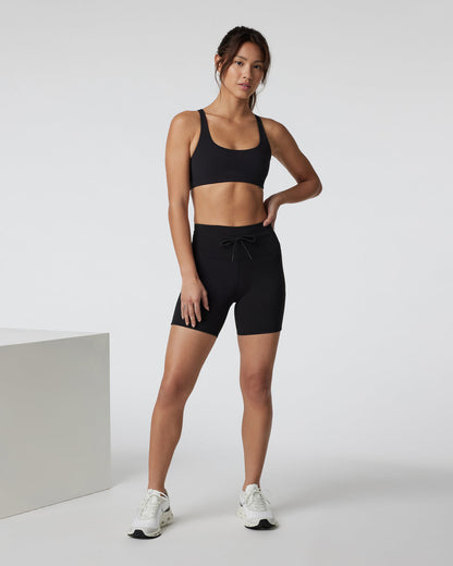 Daily Short Women's Black Biker Shorts | Vuori sale