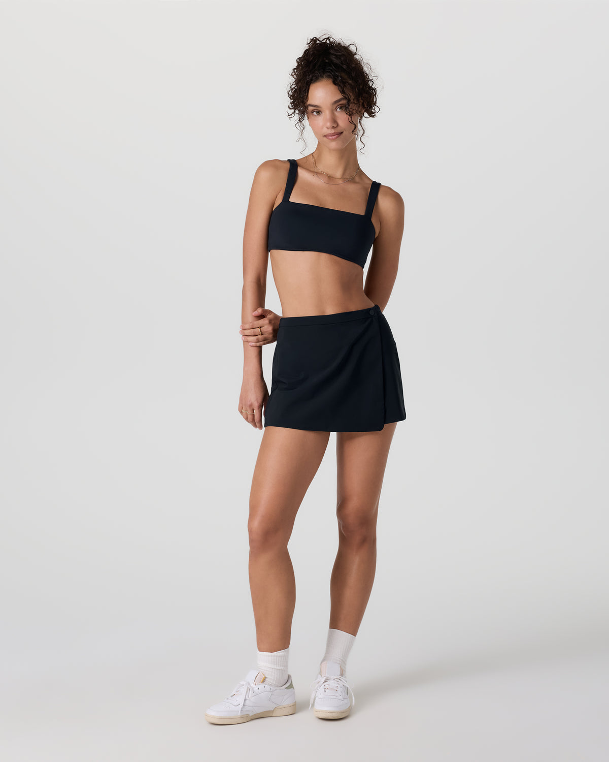 Miles Sport Skirt Black | Vuori discount