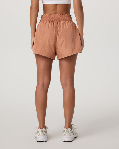 Dash Elevate Short Women's Desert Peach Fitness Shorts | Vuori discount
