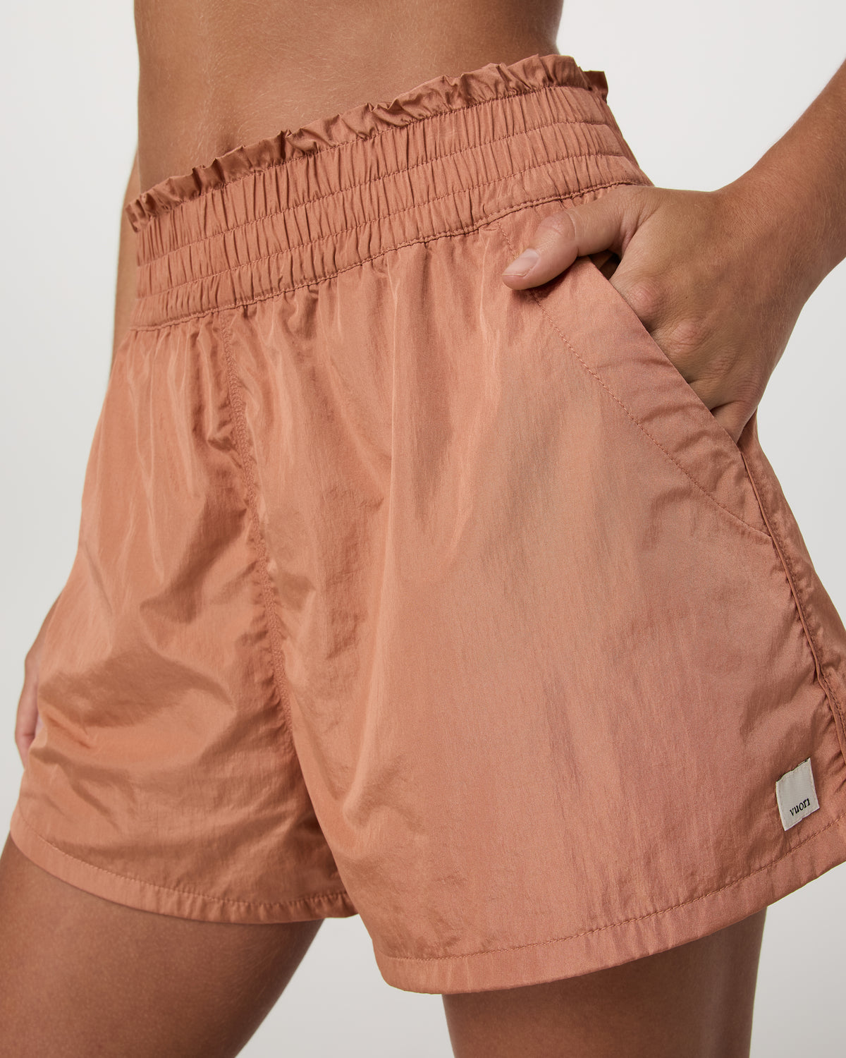 Dash Elevate Short Women's Desert Peach Fitness Shorts | Vuori discount