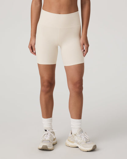 Clean Elevation Shorty Women's Bone Heather Shorts | Vuori onsale