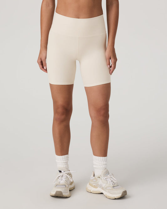 Clean Elevation Shorty Women's Bone Heather Shorts | Vuori onsale