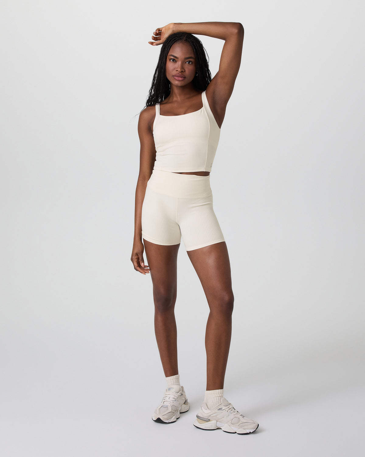 Inversion Rib Short Marshmallow | Vuori online