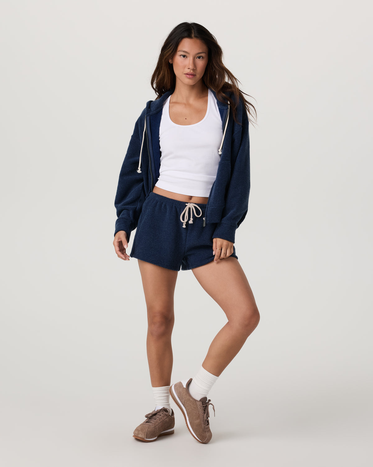 Beach Fleece Short Women's Blue Coast Relaxed Short | Vuori outlet