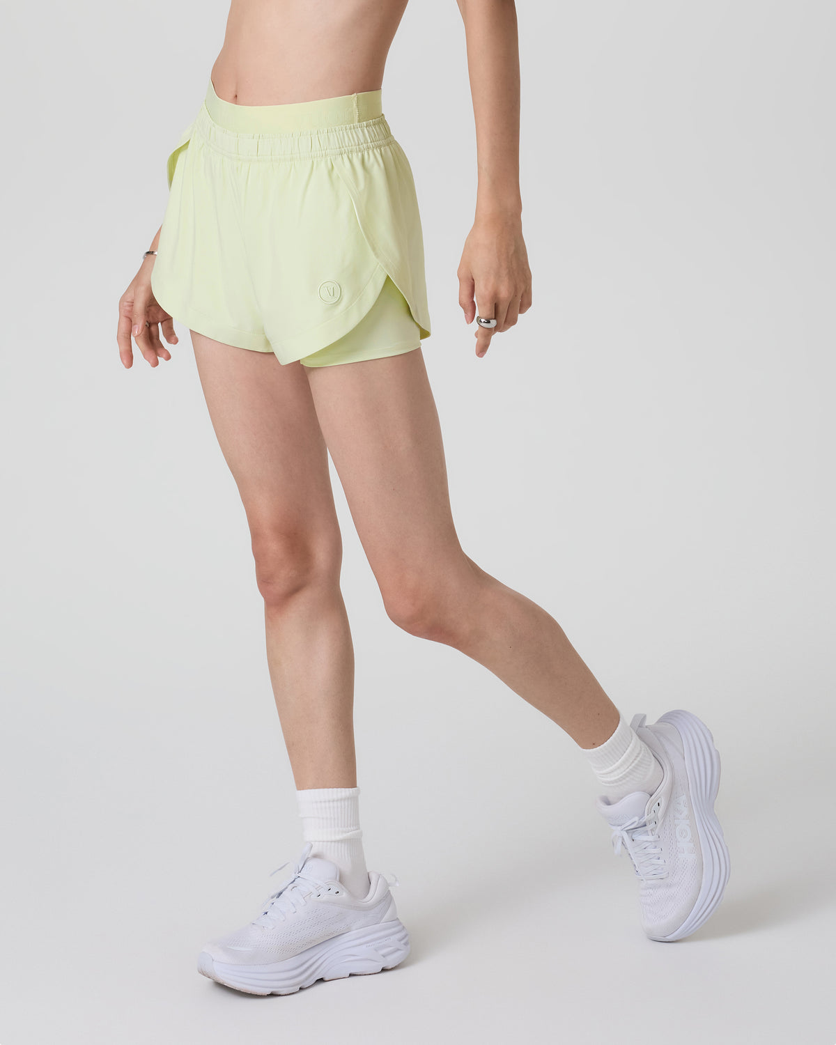 Luna Short 2" Women's Lemongrass Running Shorts | Vuori discount
